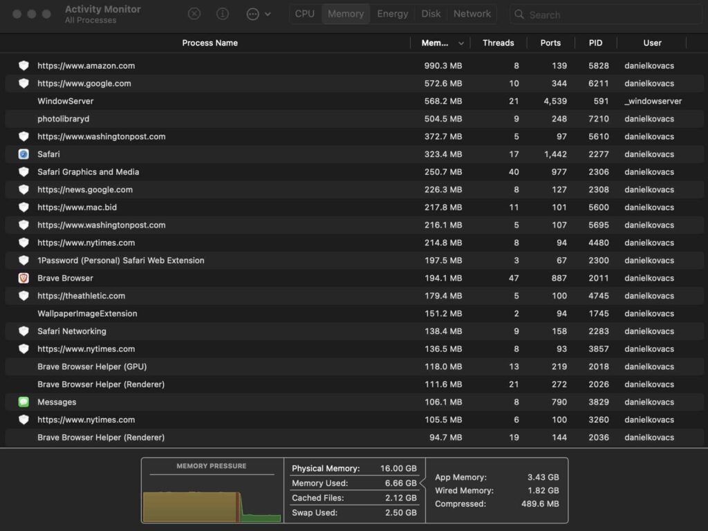 High CPU consumption of Photos processes photolibraryd and photoanalysisd.