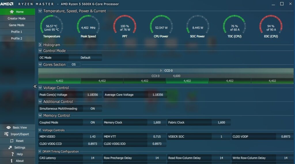 What is VDDCR CPU Voltage Ryzen