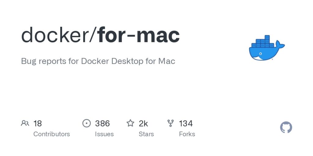 “Docker is not supported on this Mac.”